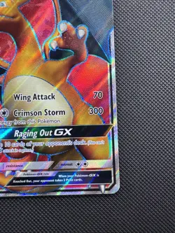 🐉🐦‍🔥 | 2017 Pokemon Charizard GX #SM60 Full Art Holo Black Star Promo VLP - Image 5