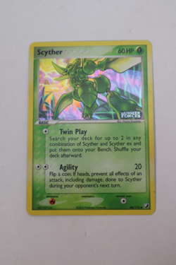 Scyther 46/115 EX Unseen Forces Stamped Reverse Holo Pokemon Card LP - Image 1