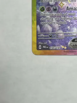Pokemon Espeon ex 155/131 Special Illustration Rare SIR Prismatic Evolutions NM - Image 5