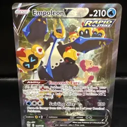 Pokemon Empoleon V (Alternate Full Art) 146/163 Swsh05: Battle Styles Holo - Image 1