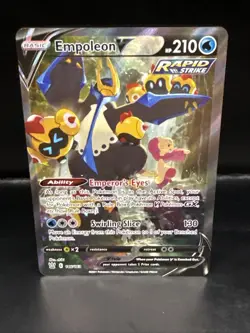 Pokemon Empoleon V (Alternate Full Art) 146/163 Swsh05: Battle Styles Holo - Image 3