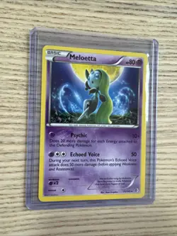 Meloetta - (Boundaries Crossed) 077/149 Rare Deck Exclusives LP - NM Pokemon TC - Image 1