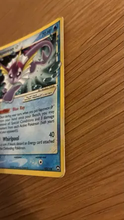 Pokemon Vaporeon TCG Gold Star 102/108 EX Power Keepers 2007 - Lightly Played - Image 5