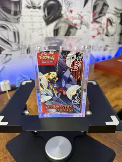 Pokemon TCG S&V DESTINED RIVALS BOOSTER BOX Factory Sealed W/acrylic Case Protec - Image 3