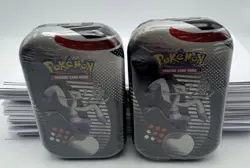 Pokemon Lot Of 2 Black Bolt & White Flare Unova Mini Tins - New/Sealed (2 Tins) - Image 1