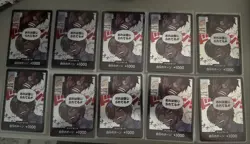 10 One Piece 11 Don Holo Cards Japanese - Image 1
