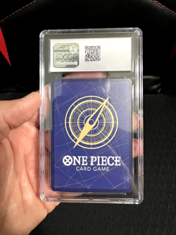 One Piece CCG Shanks FOIL P-016 Prem Collection FILM RED CGC 10 Gem Mint - Image 2