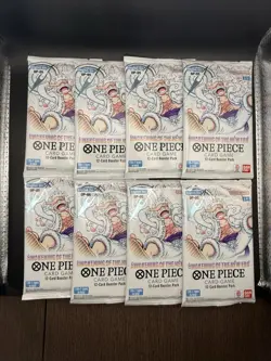 8x OP05 Awakening Of The New Era Booster Back - New & Sealed - One Piece TCG - Image 1