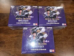 3boxes-Sealed English One Piece Royal Blood Booster Box OP-10 - Image 1