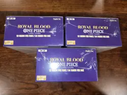3boxes-Sealed English One Piece Royal Blood Booster Box OP-10 - Image 5