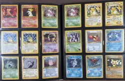 Pokemon Vintage Card Collection Lot Binder 82x Holos, WOTC, ex's, E-series - Image 1