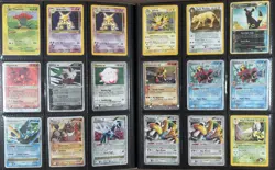 Pokemon Vintage Card Collection Lot Binder 82x Holos, WOTC, ex's, E-series - Image 2