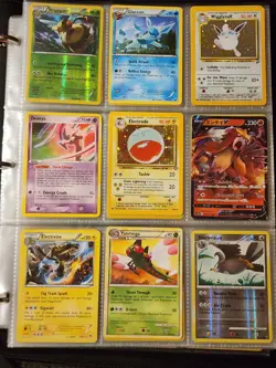 Huge Pokemon Collection Binder Vintage Modern Lot of Cards Holos Rares WoTC Etc - Image 1