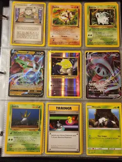 Huge Pokemon Collection Binder Vintage Modern Lot of Cards Holos Rares WoTC Etc - Image 3