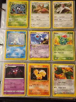 Huge Pokemon Collection Binder Vintage Modern Lot of Cards Holos Rares WoTC Etc - Image 4