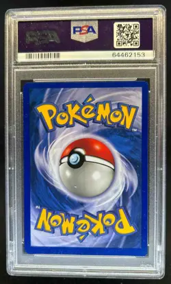 1999 Pokemon Jungle 1st Edition Vaporeon Holo #12/64 PSA 7 - Image 2