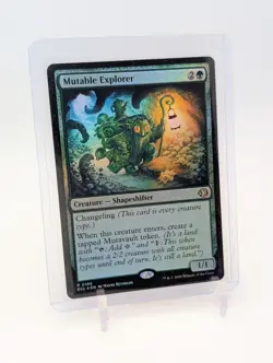 MTG - Mutable Explorer - FOIL Rare #186 - Lorwyn Eclipsed NM - Image 1