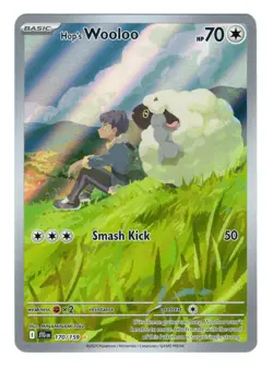 Hop's Wooloo 170/159 Journey Together Full Art Illustration Rare Pokemon Card NM - Image 1