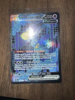 Pokemon TCG Iron Crown EX Prismatic Evolutions Card 158/131 Ungraded Fast Ship - Image 1