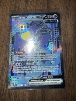 Pokemon TCG Iron Crown EX Prismatic Evolutions Card 158/131 Ungraded Fast Ship - Image 2