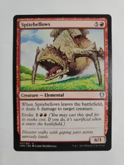 MTG Magic The Gathering Card Spitebellows Creature Elemental Red Commander Antho - Image 1