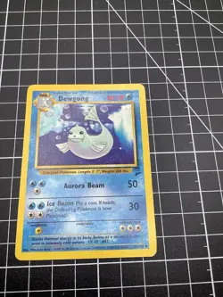Pokemon TCG Dewgong Base Set Unlimited Uncommon Card 25/102 - Image 1