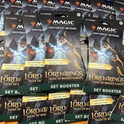 12x MTG The Lord of the Rings: Tales of Middle-Earth 12-Card Set Booster Pack - Image 2