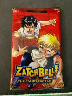 ZATCH BELL The Card Battle Series 1 Trading Card Booster Pack Artwork Varies - Image 1