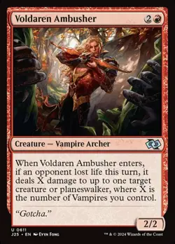 Voldaren Ambusher, Foundations Jumpstart, Near Mint x 1 MTG - Image 1