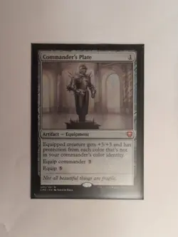Commander's Plate Commander Legends Regular - Image 1