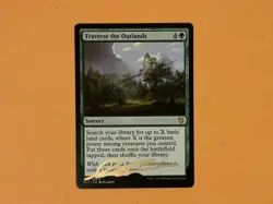 MTG Magic Traverse the Outlands Signed Sketch Artist Proof x1 C17 Daarken - Image 1