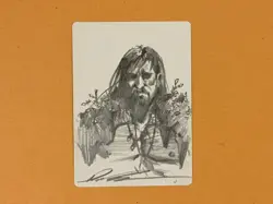MTG Magic Traverse the Outlands Signed Sketch Artist Proof x1 C17 Daarken - Image 2