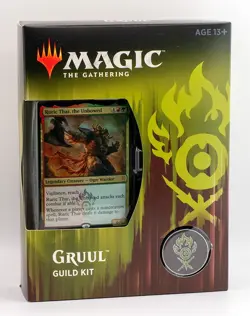 Magic the Gathering MtG Ravnica Allegiance: GRUUL Guild Kit Box Sealed - Image 1