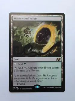 MTG Wastewood Verge (DFT) Aetherdrift Regular Rare 268 - Image 1