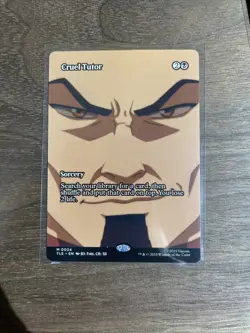 MTG Cruel Tutor 0024 Regular Showcase Avatar The Last Air Bender - Image 1