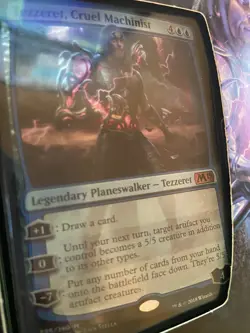 MTG-Core Set 2019 Tezzeret Planeswalker Deck-Magic The Gathering Cruel Machinist - Image 4