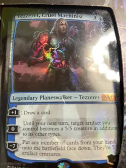 MTG-Core Set 2019 Tezzeret Planeswalker Deck-Magic The Gathering Cruel Machinist - Image 5
