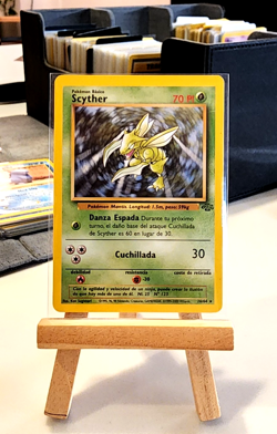 Pokemon Scyther 26/64 Jungle - Spanish - Vintage WOTC Non-Holo Rare - Image 1