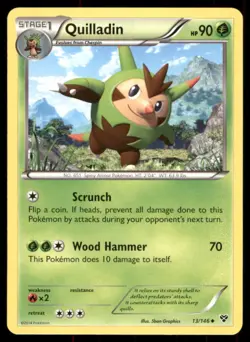 Pokemon TCG Pokemon Quilladin Quilladin Uncommon Regular - Image 1