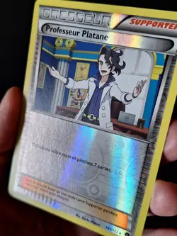 Professeur Platane Reverse 107/122 XY Rupture Turbo Carte Pokemon Francais - Image 3
