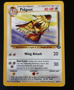 Pidgeot 24/64 Carte Pokemon Card Rare Wizards Jungle English - Image 1