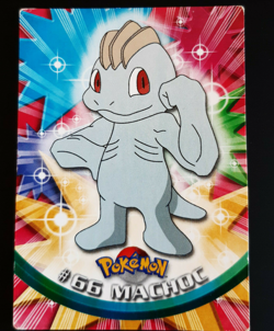 Carte Pokemon TOPPS Machoc 66 TV Animation Edition Francaise Nintendo - Image 1