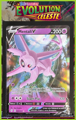 Carte Pokemon Mentali V 064/203 EB07 EB7 Evolution Celeste Epee Et Bouclier - Image 1