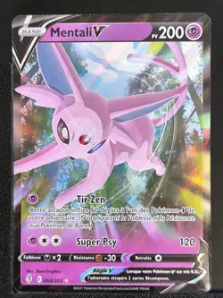 Carte Pokemon Mentali V 064/203 EB07 EB7 Evolution Celeste Epee Et Bouclier - Image 2
