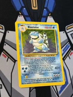 Pokemon TCG Blastoise 2/102 Holo Rare Base Set - Image 2