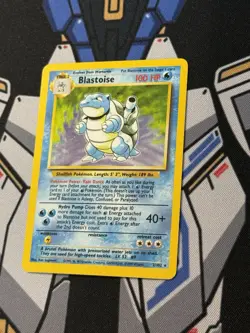 Pokemon TCG Blastoise 2/102 Holo Rare Base Set - Image 3