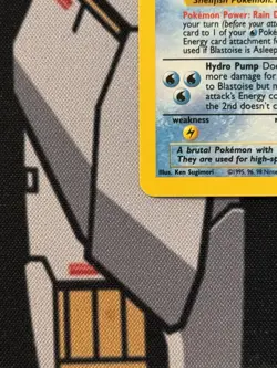 Pokemon TCG Blastoise 2/102 Holo Rare Base Set - Image 5