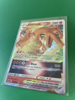 Pokemon TCG Charizard VSTAR Crown Zenith 019/159 Ultra Rare pack fresh - Image 3