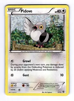 Pidove - 11/12 McDonald's Promos 2011 #011 (2011) Promo Holo LP Pokemon - Image 1