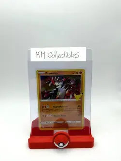 #017/025 Groudon Holo Rare - Pokemon TCG Celebrations 25th Anniversary 2021 - NM - Image 3